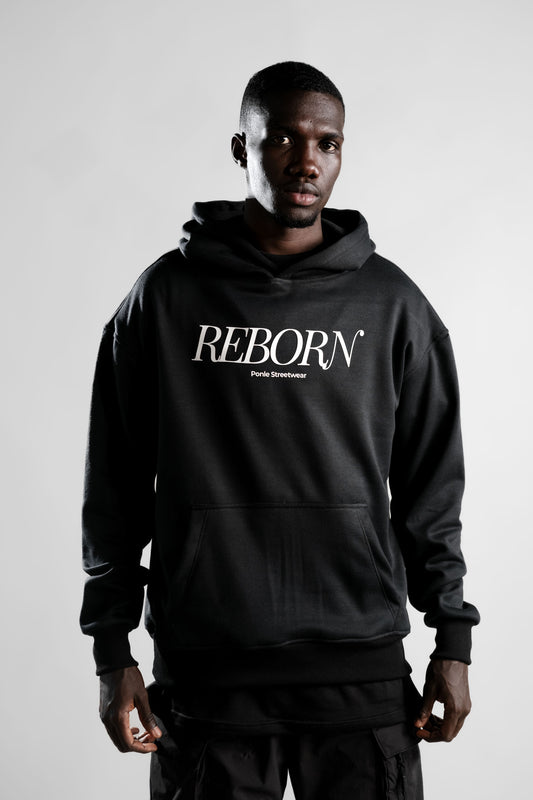 Hoodie Reborn Negro