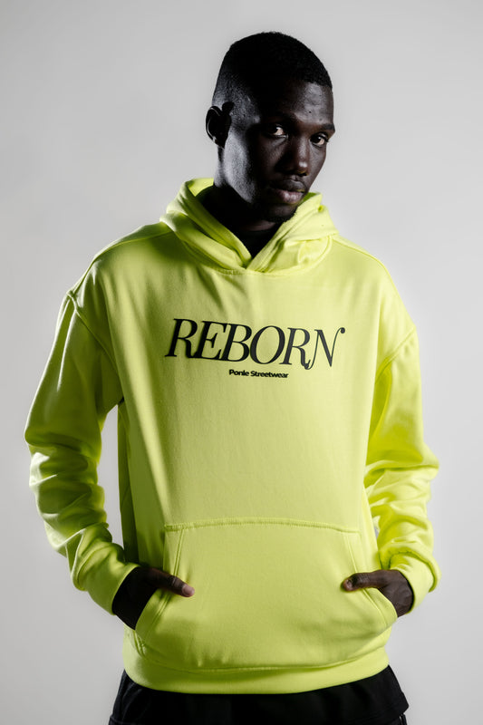 Hoodie Reborn Lemon Yellow